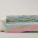 TELO ARREDO 350X270 BASSETTI GRANFOULARD RAPALLO TURCHESE