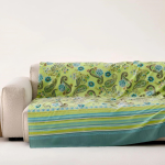 TELO ARREDO 350X270 BASSETTI GRANFOULARD RAPALLO LIME