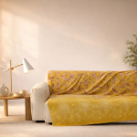 TELO ARREDO 350X270 BASSETTI GRANFOULARD MONNALISA GIALLO