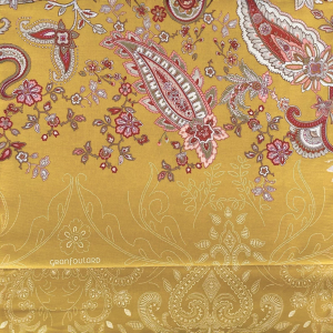 TELO ARREDO 350X270 BASSETTI GRANFOULARD MONNALISA GIALLO
