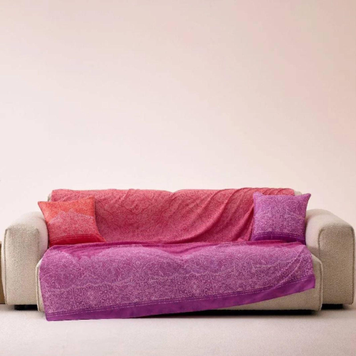 TELO ARREDO 350X270 BASSETTI GRANFOULARD DOLCEACQUA FUXIA