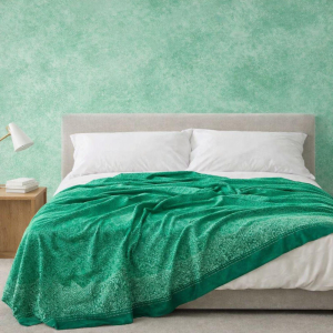 TELO ARREDO GRANFOULARD BASSETTI 270X270 DOLCEACQUA VERDE