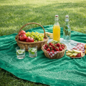 TELO ARREDO GRANFOULARD BASSETTI 270X270 DOLCEACQUA VERDE