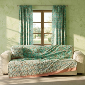 TELO ARREDO 350X270 BASSETTI GRANFOULARD TIGULLIO ACQUA