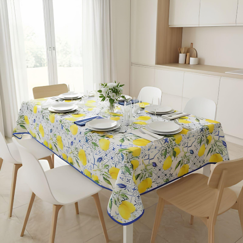 TOVAGLIA ANTIMACCHIA COPRITAVOLO 140X180 NO STIRO