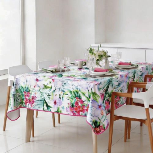 TOVAGLIA ANTIMACCHIA COPRITAVOLO 140X180 NO STIRO