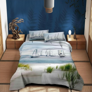 COMPLETO LENZUOLA COPRILETTO MATRIMONIALE DREAMS DIS. 01