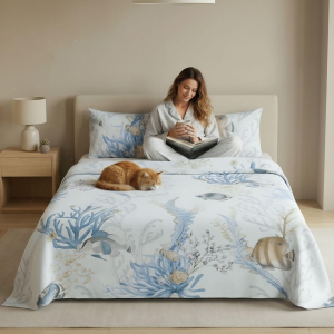 COMPLETO LENZUOLA COPRILETTO MATRIMONIALE DREAMS DIS. 08