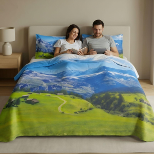 COMPLETO LENZUOLA COPRILETTO MATRIMONIALE DREAMS DIS. 09