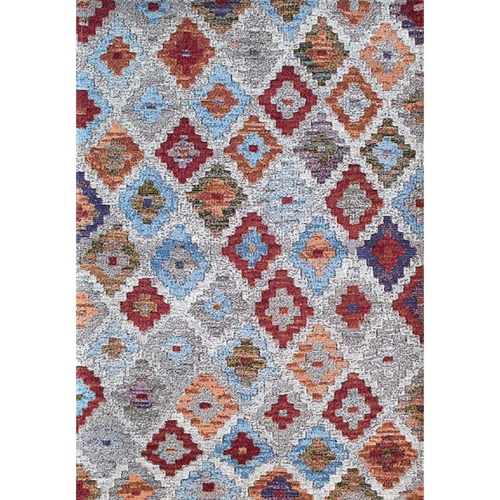 TAPPETO MODERNO GEOMETRICO ANTISCIVOLO LUX 55X220 141