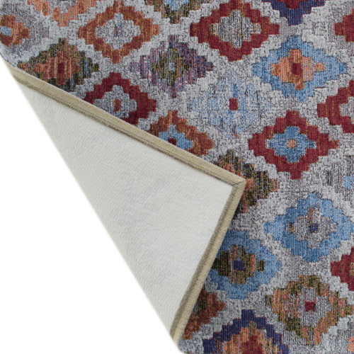 TAPPETO MODERNO GEOMETRICO ANTISCIVOLO LUX 55X220 141