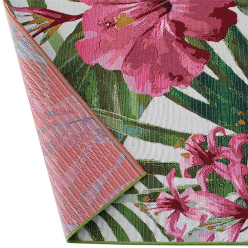 TAPPETO ARREDO FLOREALE JUNGLE INDOOR OUTDOOR 133X190 733
