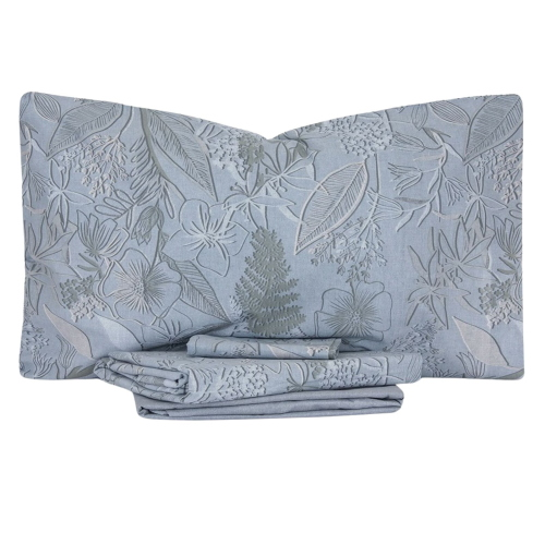 COMPLETO LENZUOLA LETTO SINGOLO BASSETTI ASTER GRIGIO