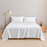COMPLETO LENZUOLA LETTO SINGOLO B&B BIANCO