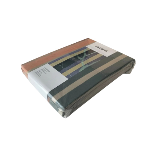 COMPLETO LENZUOLA LETTO SINGOLO BASSETTI GROVE VERDE