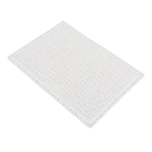 TAPPETO ANTISCIVOLO BEES NIDO D'APE 50X80 BIANCO