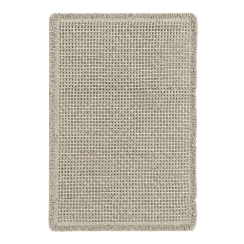 TAPPETO ANTISCIVOLO BEES NIDO D'APE 60X120 TORTORA