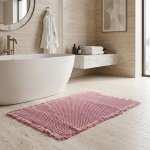 TAPPETO ANTISCIVOLO BEES NIDO D'APE 60X120 ROSA