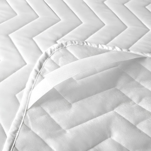 COPRIRETE MATRIMONIALE TRAPUNTATO ZIG ZAG