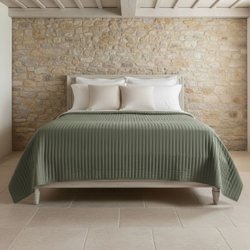 COPRILETTO TRAPUNTATO LETTO SINGOLO HAPPY FORESTA
