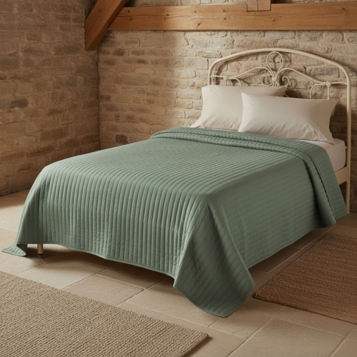 COPRILETTO TRAPUNTATO LETTO SINGOLO HAPPY FORESTA