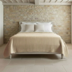 COPRILETTO TRAPUNTATO LETTO SINGOLO HAPPY SABBIA