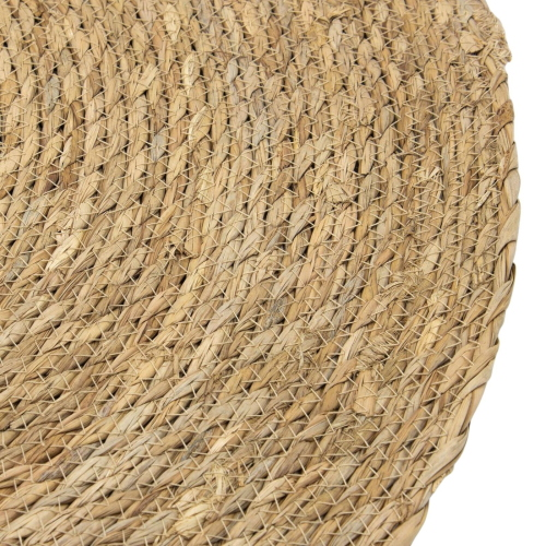 TAPPETO ROTONDO Ø120 CM IN ERBA JUTA NATURALE