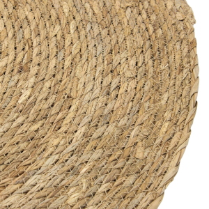 TAPPETO ROTONDO Ø120 CM IN ERBA JUTA NATURALE