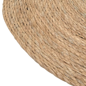 TAPPETO ROTONDO Ø120 CM IN ERBA JUTA NATURALE