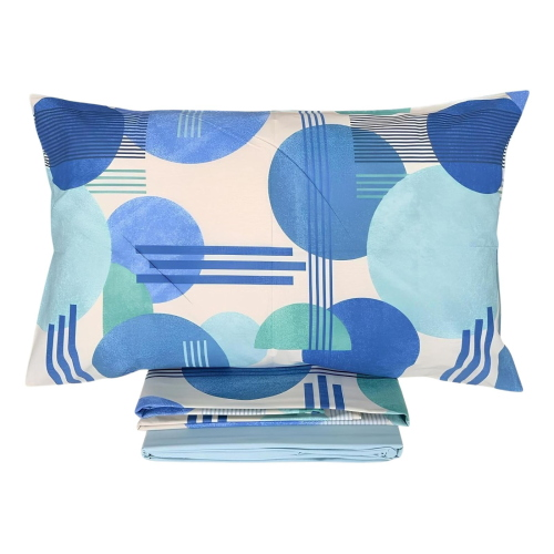 COMPLETO LENZUOLA MATRIMONIALE BASSETTI GLOW