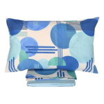 COMPLETO LENZUOLA MATRIMONIALE BASSETTI GLOW