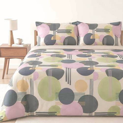COMPLETO LENZUOLA MATRIMONIALE BASSETTI GLOW
