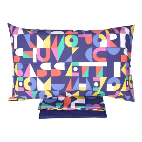 COMPLETO LENZUOLA MATRIMONIALE BASSETTI PLAYTIME