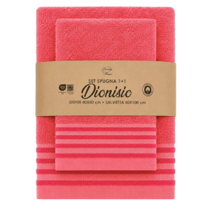 SET 1+1 ASCIUGAMANO E OSPITE DIONISIO