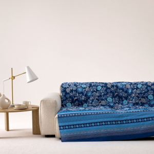 TELO ARREDO GRANFOULARD BASSETTI 180X270 VARIGOTTI BLU