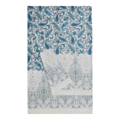 TELO ARREDO 350X270 BASSETTI GRANFOULARD MONNALISA CELESTE