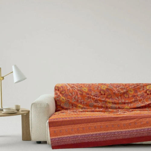 TELO ARREDO GRANFOULARD BASSETTI 180X270 VARIGOTTI ARANCIO