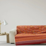TELO ARREDO GRANFOULARD BASSETTI 350X270 VARIGOTTI ARANCIO