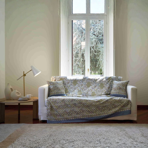 TELO ARREDO GRANFOULARD BASSETTI 270X270 TIGULLIO PASTELLO