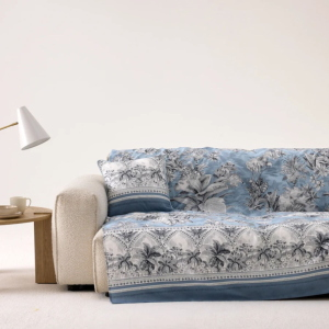 TELO ARREDO 350X270 BASSETTI GRANFOULARD BOBOLI AZZURRO