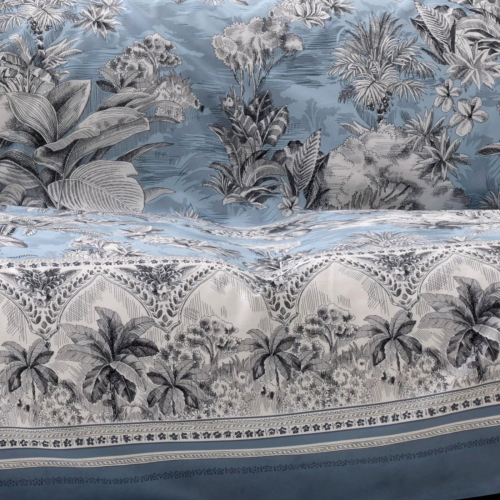 TELO ARREDO 350X270 BASSETTI GRANFOULARD BOBOLI AZZURRO