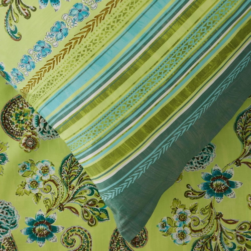 COMPLETO LENZUOLA MATRIMONIALE BASSETTI RAPALLO LIME