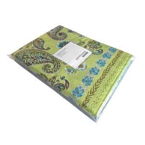 COMPLETO LENZUOLA MATRIMONIALE BASSETTI RAPALLO LIME