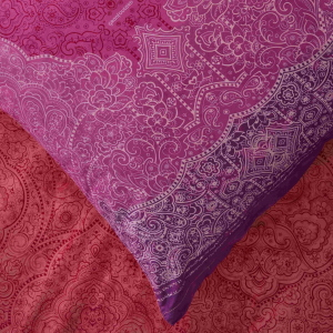 COMPLETO LENZUOLA MATRIMONIALE BASSETTI DOLCEACQUA FUXIA