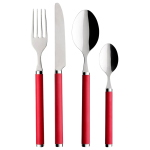 SERVIZIO 24 PEZZI POSATE FANTASIA RED