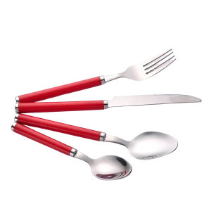SERVIZIO 24 PEZZI POSATE FANTASIA RED