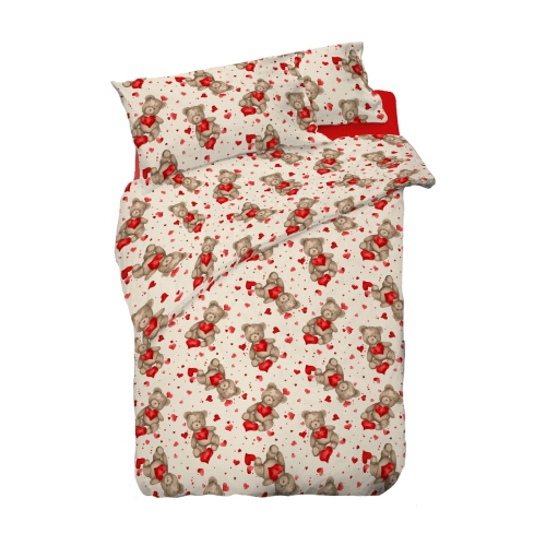 COMPLETO LENZUOLA UNA PIAZZA E MEZZA YOUNG PUPPY 2112