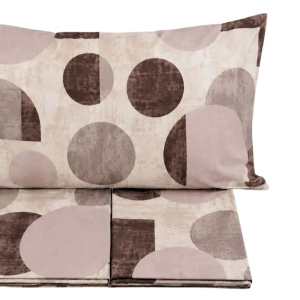 COMPLETO LENZUOLA UNA PIAZZA E MEZZA STYLE FORME BRUCIATO 28