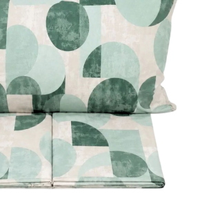 COMPLETO LENZUOLA MATRIMONIALE STYLE FORME VERDE 80